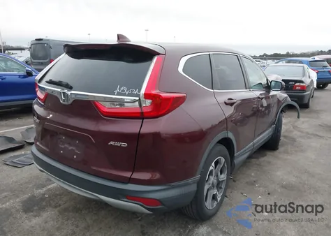 2017 Honda Cr-V Ex из США, поврежденный, VIN 5J6RW2H58HL043877